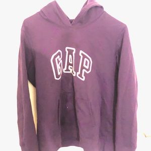 Purple GAP hoodie